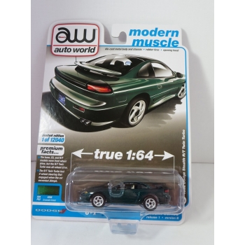 Auto World 1:64 Dodge Stealth R/T Twin Turbo 1992 emerald green